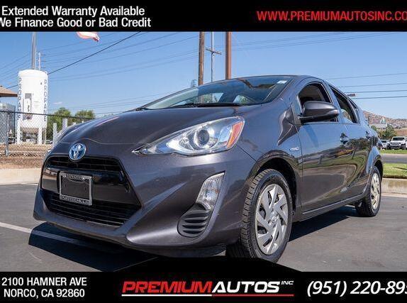 2016 Toyota Prius c Three for sale in Norco, CA