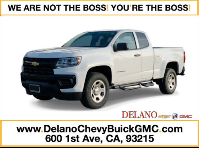 2022 Chevrolet Colorado Work Truck Extended Cab RWD for sale in Delano, CA