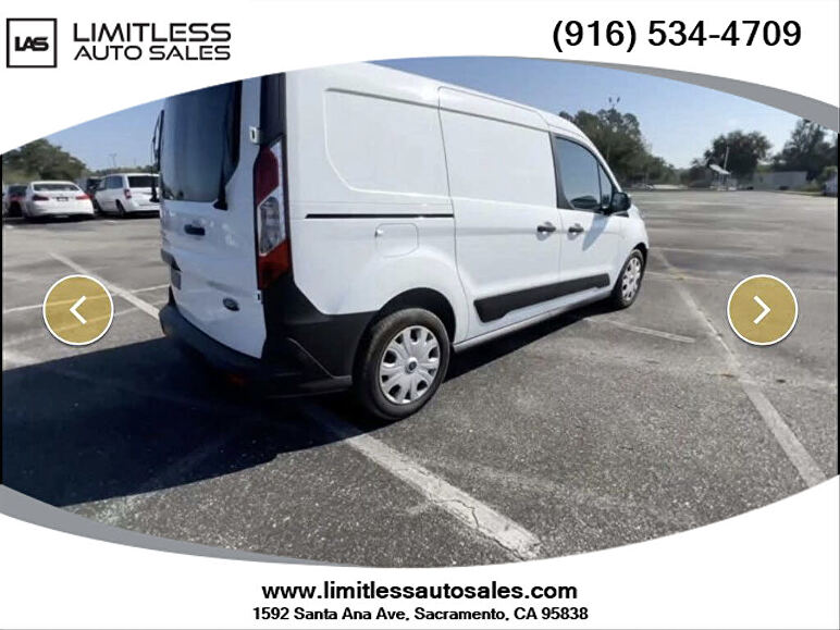 2021 Ford Transit Connect Cargo XL LWB FWD with Rear Cargo Doors for sale in Sacramento, CA