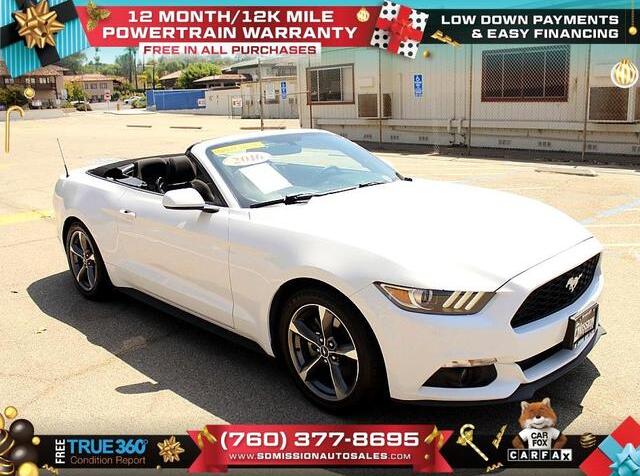 2016 Ford Mustang V6 for sale in Vista, CA