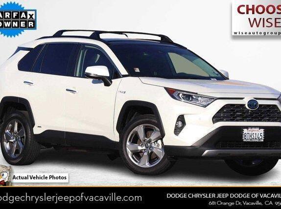 2020 Toyota RAV4 Hybrid Limited for sale in Vacaville, CA