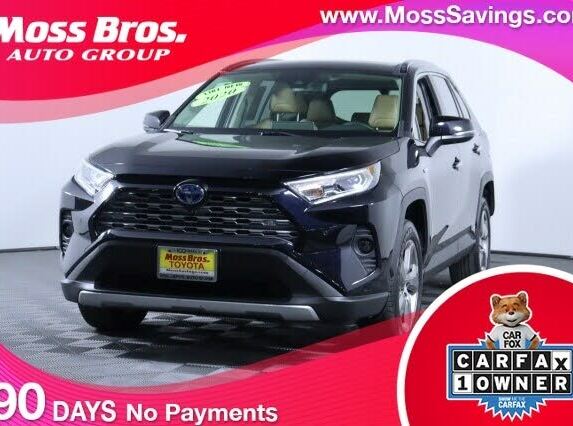 2020 Toyota RAV4 Hybrid Limited AWD for sale in Moreno Valley, CA