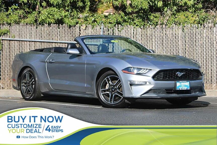 2020 Ford Mustang EcoBoost Premium Convertible RWD for sale in Brentwood, CA