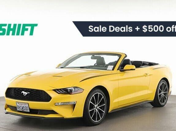 2018 Ford Mustang EcoBoost Premium Convertible RWD for sale in Whittier, CA