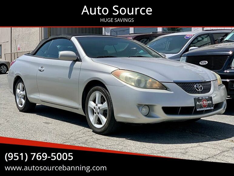 2006 Toyota Camry Solara SLE Convertible for sale in Banning, CA