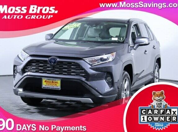 2019 Toyota RAV4 Hybrid Limited AWD for sale in Moreno Valley, CA