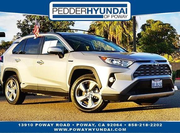 2020 Toyota RAV4 Hybrid Limited for sale in Poway, CA