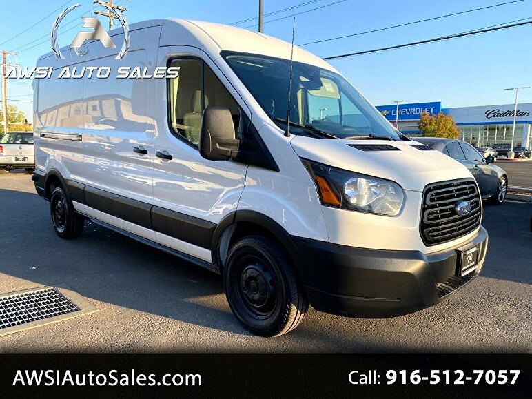 2019 Ford Transit Cargo 250 Medium Roof LWB RWD with Sliding Passenger-Side Door for sale in Sacramento, CA