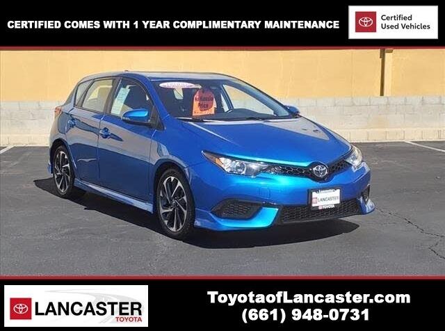 2018 Toyota Corolla iM Hatchback for sale in Lancaster, CA