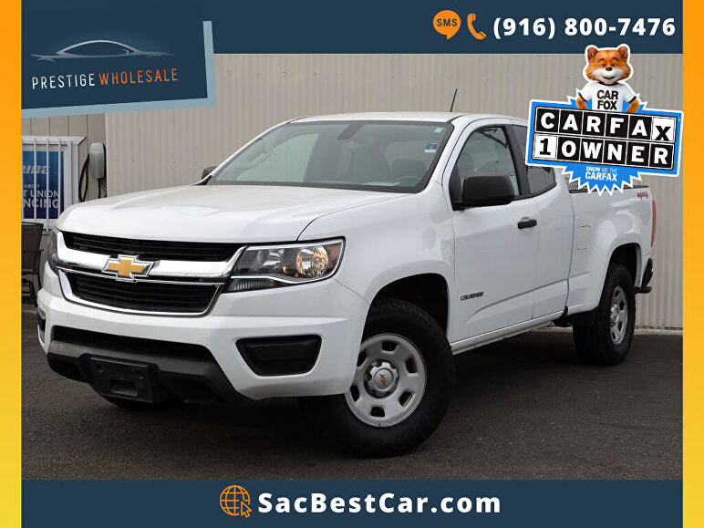 2016 Chevrolet Colorado Work Truck Extended Cab LB 4WD for sale in Sacramento, CA