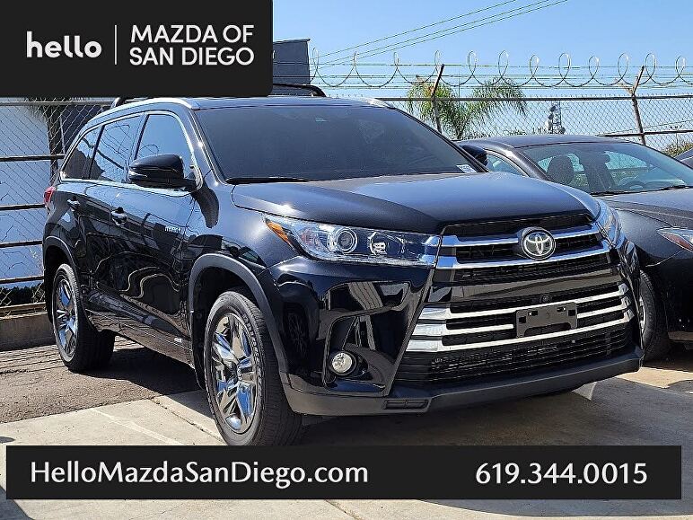 2018 Toyota Highlander Hybrid Platinum for sale in San Diego, CA