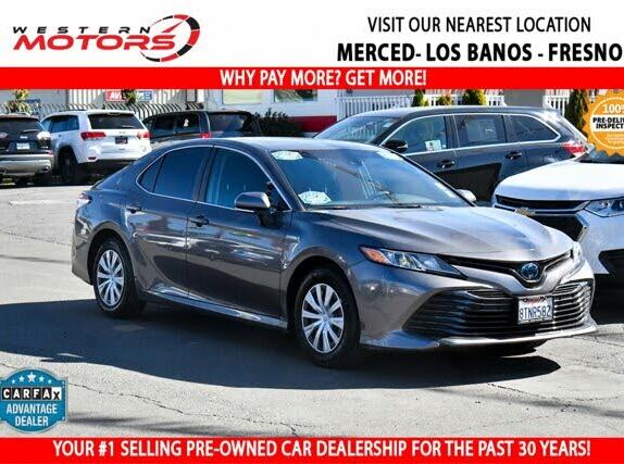 2020 Toyota Camry Hybrid LE FWD for sale in Fresno, CA