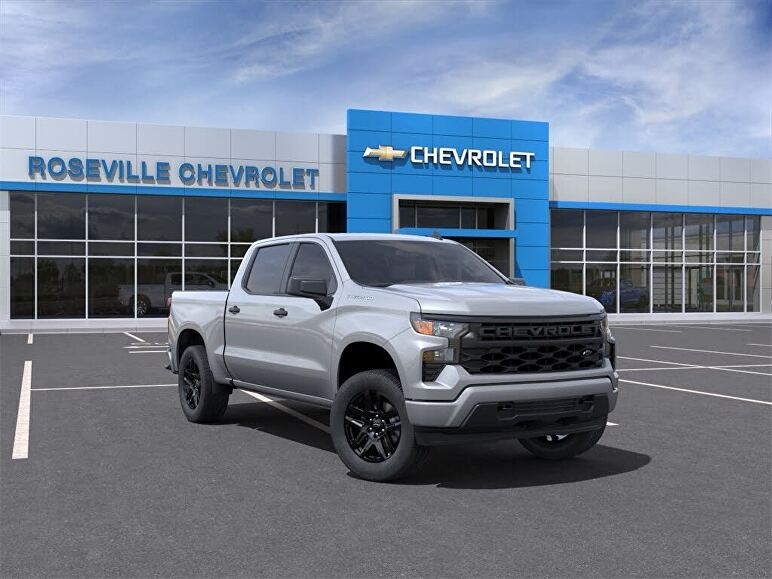 2022 Chevrolet Silverado 1500 Custom Crew Cab RWD for sale in Roseville, CA