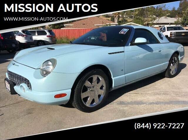 2003 Ford Thunderbird Deluxe with Removable Top RWD for sale in Hayward, CA