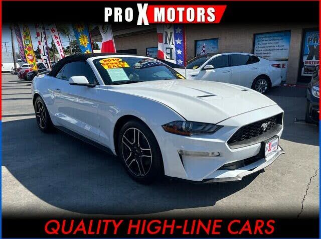 2019 Ford Mustang EcoBoost Premium Convertible RWD for sale in South Gate, CA