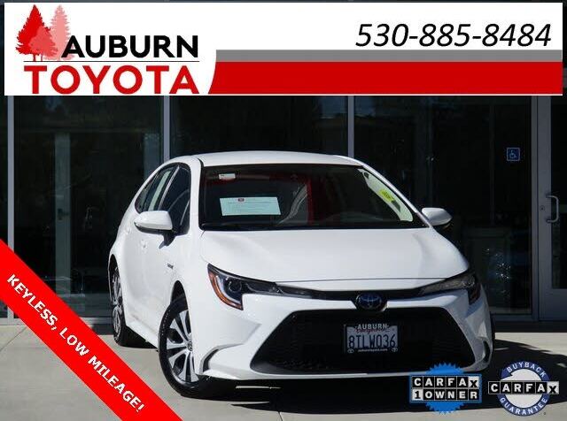 2021 Toyota Corolla Hybrid LE FWD for sale in Auburn, CA